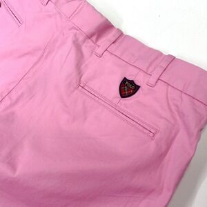 Polo Ralph Lauren 10" Shorts Men's 38 Chino Pink Casual Preppy Cotton‎ Golf